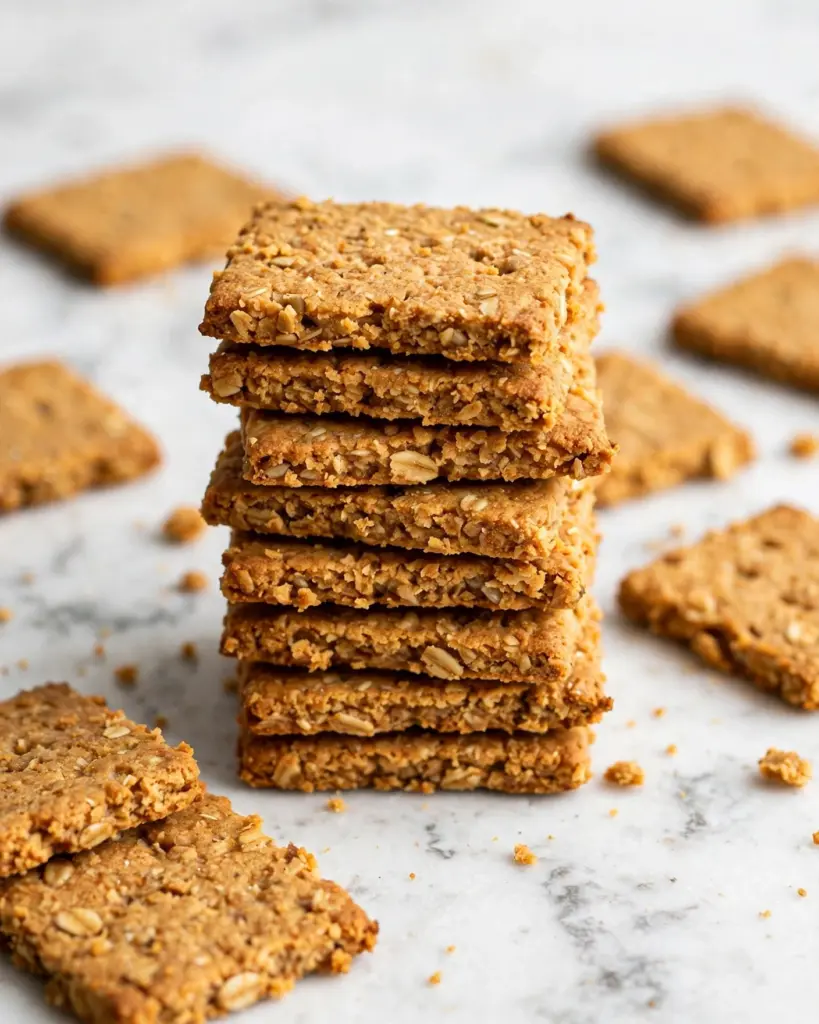 Chickpea Crackers: Crunchy Vegan Snack Made with Simple Ingredients Recipe