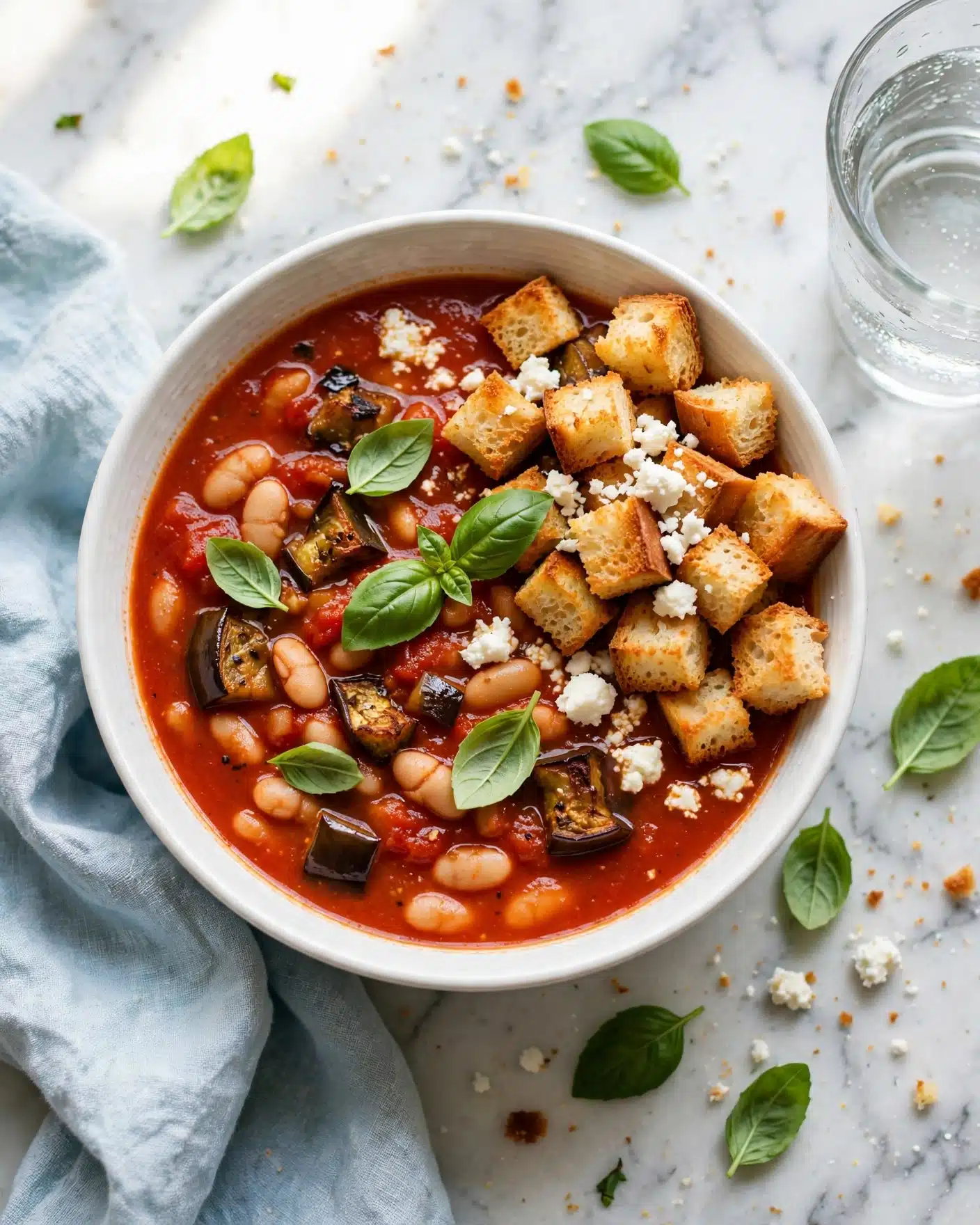 Roasted Eggplant and Tomato Soup Recipe
