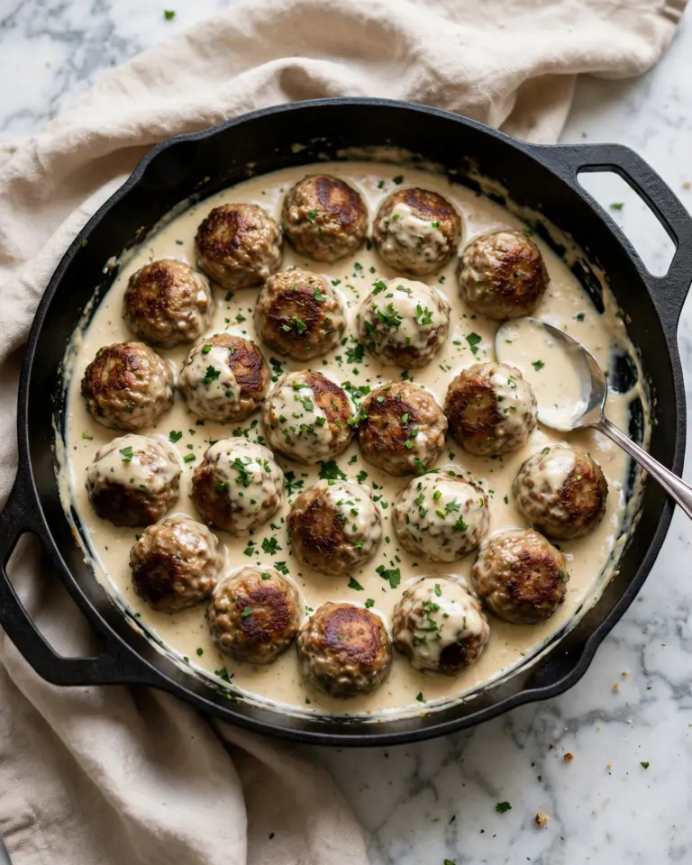 Whole30 Swedish Meatballs with Gravy (Paleo, Gluten Free) Recipe