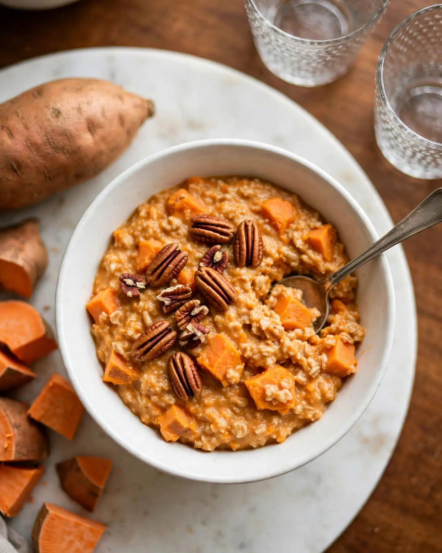 Slow Cooker Sweet Potato Oatmeal Recipe