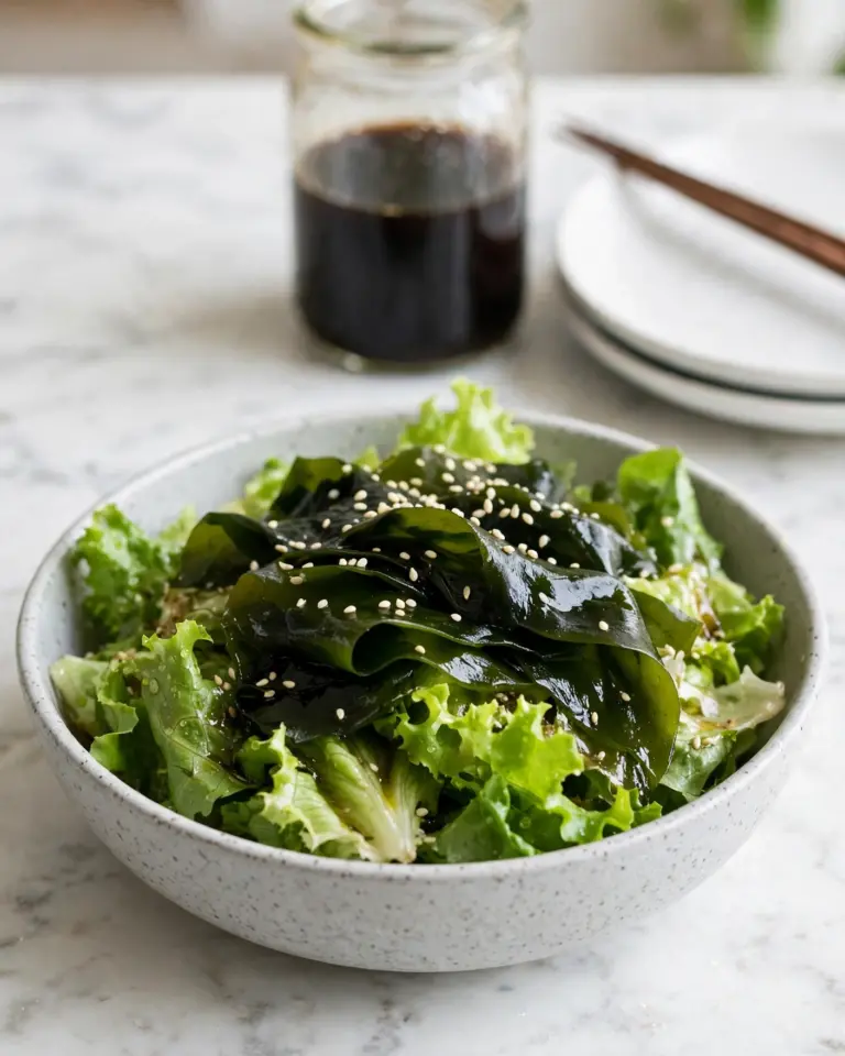 Easy Wakame Salad (Japanese Seaweed Salad) Recipe