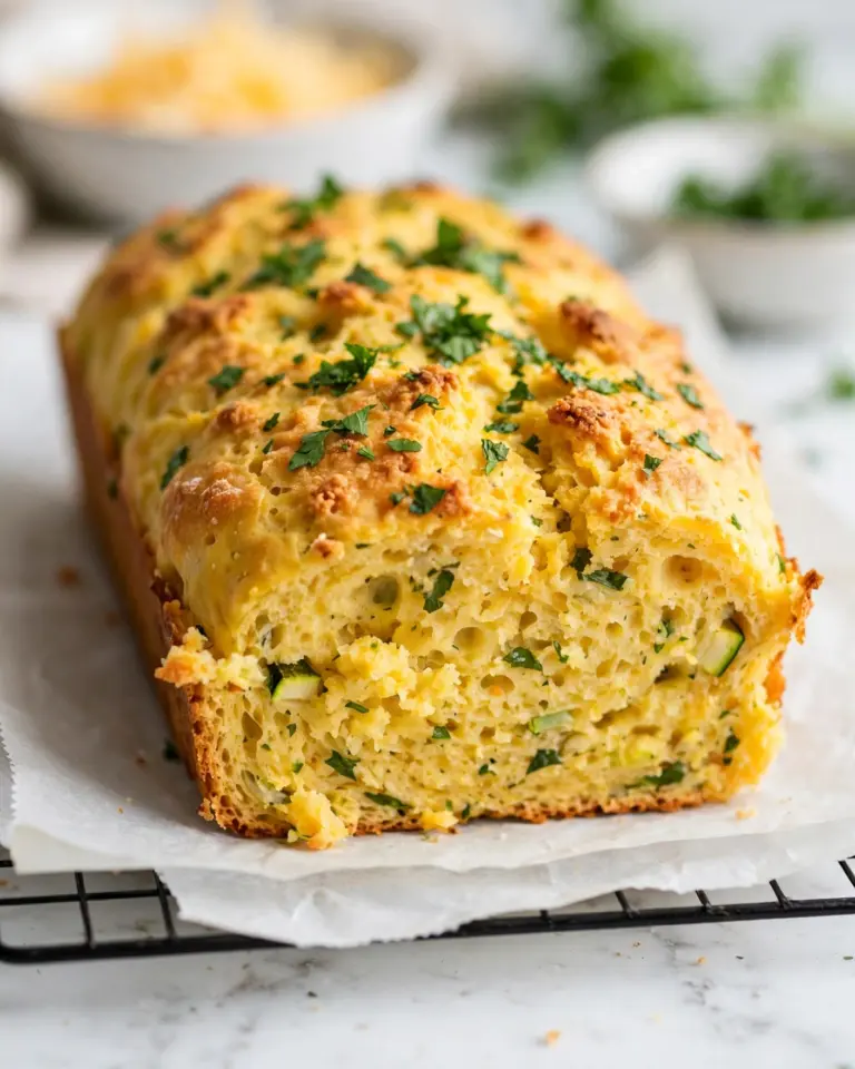 Zucchini Cheddar Bread Recipe