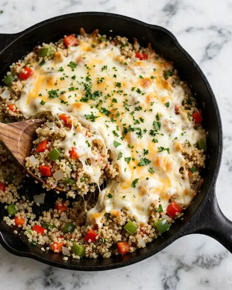 Quinoa Stuffed Pepper Skillet Recipe
